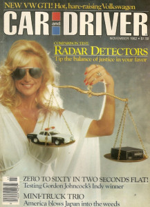 CAR & DRIVER 1982 NOV - AUBURN BOATTAIL, JOHNCOCK